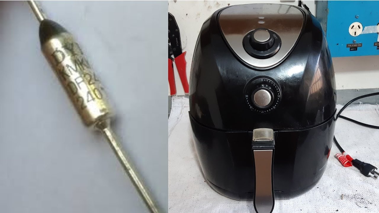 fritadeira air fry philco não liga! Veja como desmontar, testar e trocar o fusível térmico.