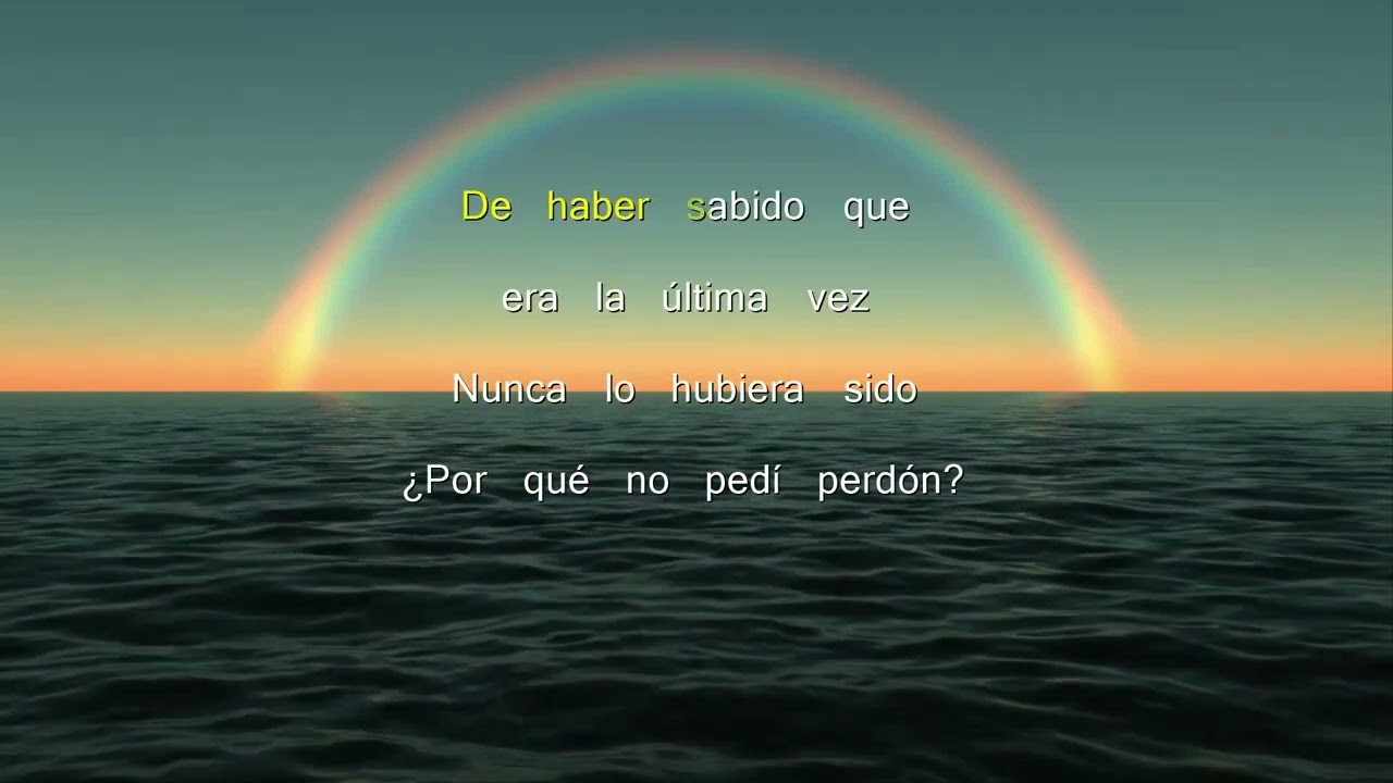 Debi Suponerlo - Karaoke - Morat