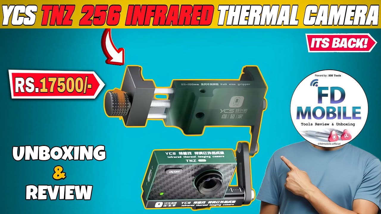 YCS TNZ 256 INFRARED THERMAL CAMERA ANDROID PHONE USED @FD_Mobile @ycs ...