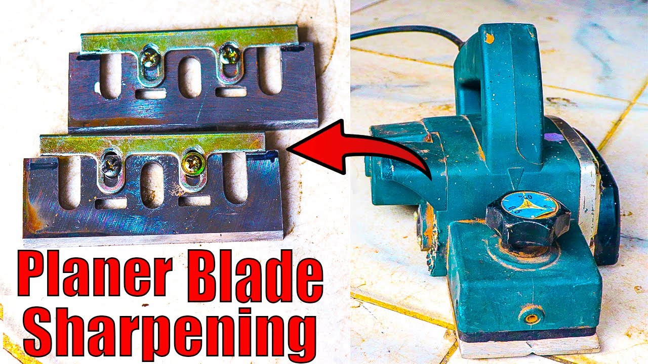 HOW TO SHARPEN HAND PLANER BLADES/wood planer/ YouTube