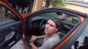 Headers install on the SDD Sentra SER Spec-V !