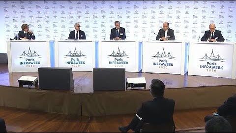 #ParisInfraWeek 2020 - Session 1: Post-Outbreak: How to Face the New Global Infrastructure Needs?