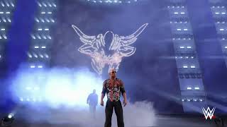 The Rock updated 2024 entrance | WWE 2K24