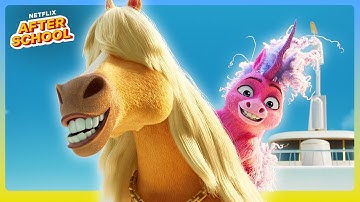 "Here Comes the Cud" Song Clip 🐴🎶 Thelma the Unicorn | Netflix Family
