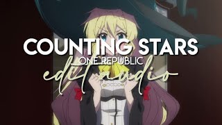 edit audio - counting stars (onerepublic)