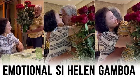 EMOTIONAL SI HELEN GAMBOA SA SURPESA NI TITO SOTTO
