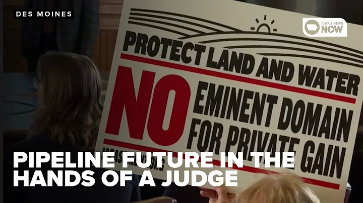 Legal decision pending for pipeline and eminent domain fight
