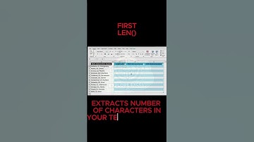 Excel Magic: Use LEN & FIND (First Occurrence) in 40 Seconds! 📊✨ #excel365 #exceltips #exceltricks