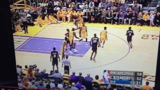 Horns Dive Bingo - Philadelphia 76Ers Larry Brown Allen Iverson