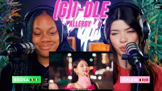 (여자)아이들((G)I-DLE) - 'Allergy'   reaction