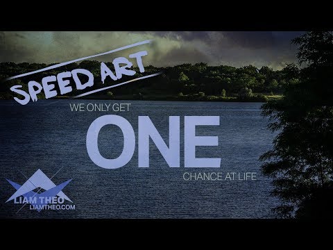 One Chance Speed Art by Liam Theo