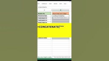 #shorts  |Show Only Last 3 Digit | Excel Trick | Advance Excel | YT Shorts | #jktutorials 👌👍