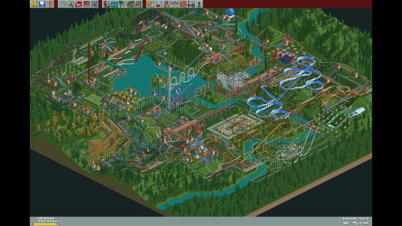 Rollercoaster tycoon evergreen gardens park Rollercoaster tycoon evergreen gardens park