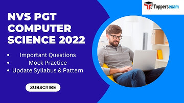 NVS PGT COMPUTER SCIENCE Important Questions2022 | Mock Practice | Update Syllabus & Pattern