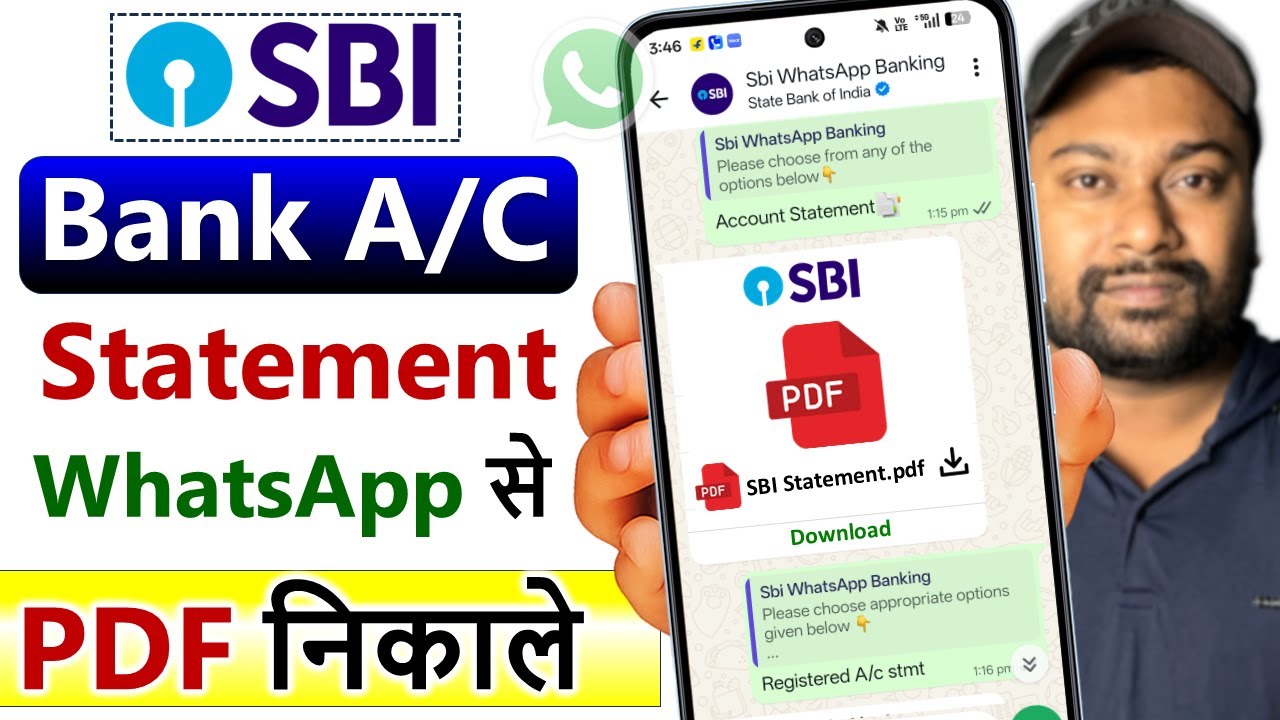 SBI bank Statement kaise nikale WhatsApp se | SBI Bank Statement WhatsApp Se Kaise Nikale