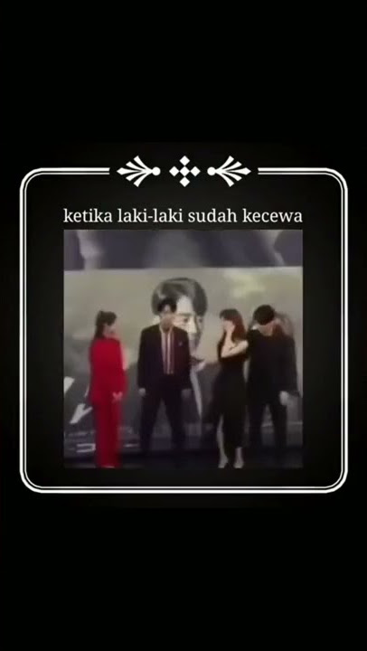 ketika laki laki sudah kecewa