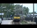 Vertrek DD-AR met E-Loc 1713 van Station Castricum