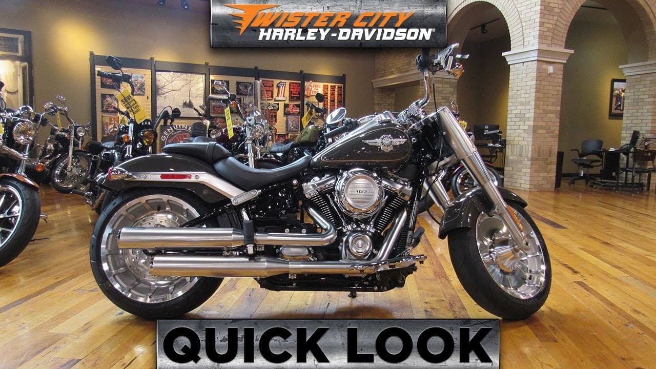 2019 Harley Davidson FLFB Softail Fat Boy YouTube