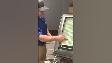 The coolest feature on the #velux #skylights. #fullvideo on channel. #roofing #homeimprovement