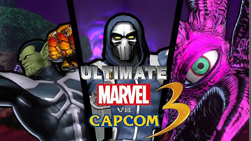 Ultimate Marvel vs Capcom 3: Super Skrull / Taskmaster / Shuma Gorath Arcade playthrough