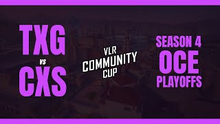 CelestialXS (CXS) vs TXG (TXG) | Playoffs Semifinals | OCE Season 4