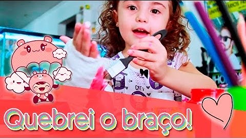 Quebrei o braço! (Pintando meu gesso) - Ashley Rylston