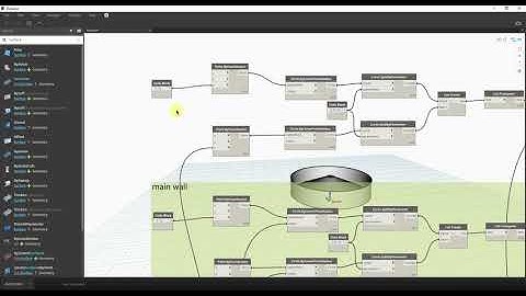 Circular clarifier modelling in Robot structural Analysis using Dynamo Sand box