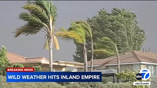 Southern California hit with wild weather