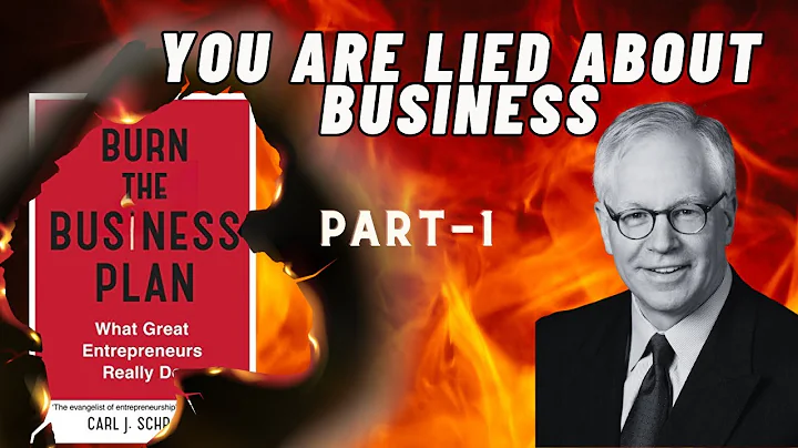 Should ENTREPRENEURS ditch the business plan ? Advice by an Economist Carl Schramm. Part 1