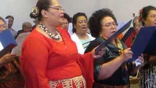 Video thumbnail of "TUMC Choir Sept 29, 2013 "Ko hoku tauhi 'a Sihova 'e 'ikai teu masiva""