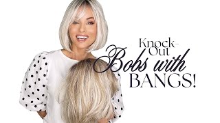 2 KNOCK-OUT BOBS with BANGS! | Share YOUR CHOICE!