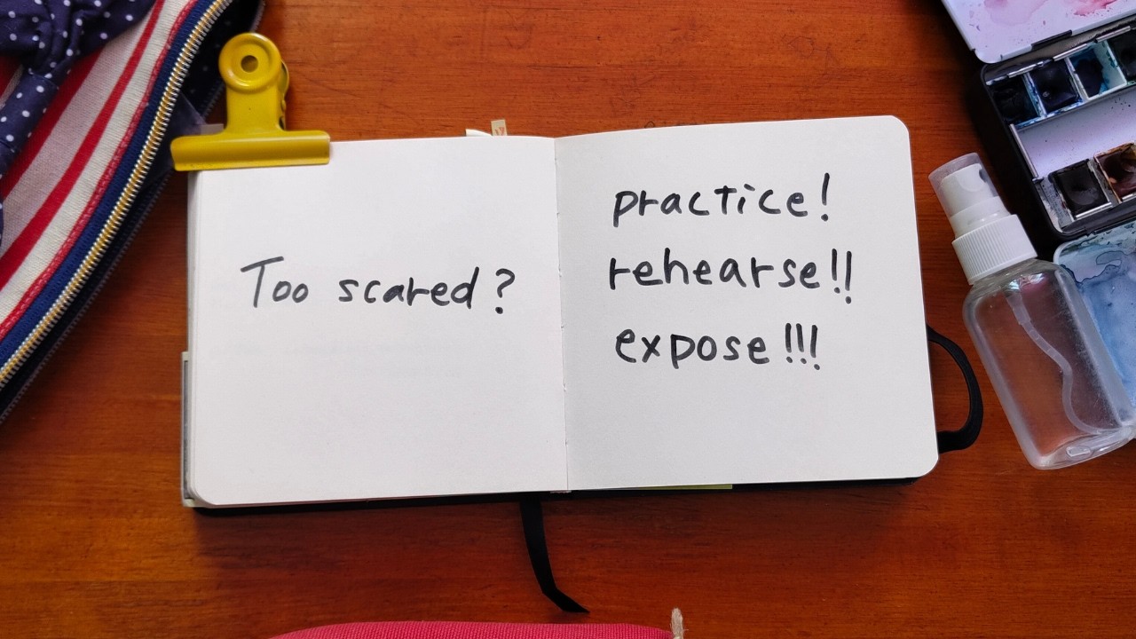 Facing My Fears to Start Selling Art (And I'm gonna change this)