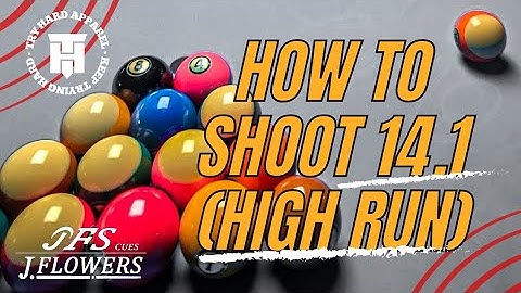 How to Play Straight Pool | High Run | 10min