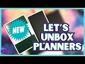 Unboxing My 2025 Planners! Paperage, Sterling Ink & Art Journal Lineup