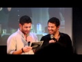 JIB 3: Jensen & Misha Panel: Misha's old resume - Jensen laughing hysterically