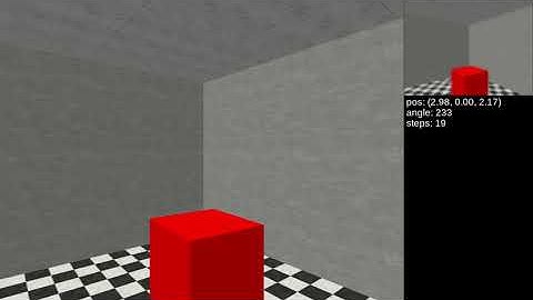 MiniWorld agent trained using imitation learning