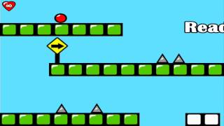 Red Bouncing Ball Spikes Free Trailer screenshot 2