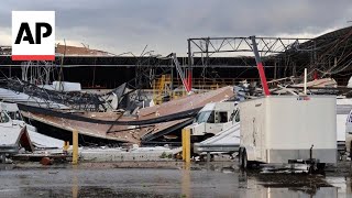 Tornadoes damage homes, FedEx facility in southwest Michigan