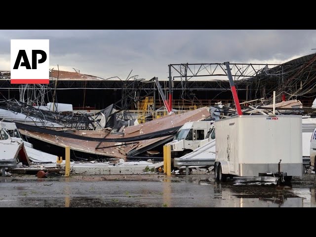 Tornadoes damage homes, FedEx facility in southwest Michigan