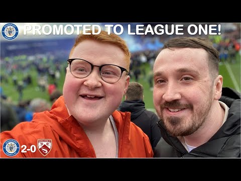 The Moment Stockport Get Promoted To League One! Stockport County 2-0 Morecambe