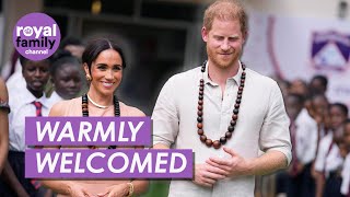 Prince Harry and Meghan Markle Receive Warm Welcome to Nigeria