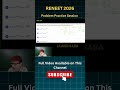 Practice for RENEET 2026 Video 7