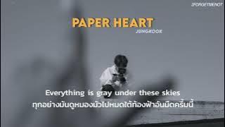 [SUBTHAI] Paper heart - jungkook (cover)
