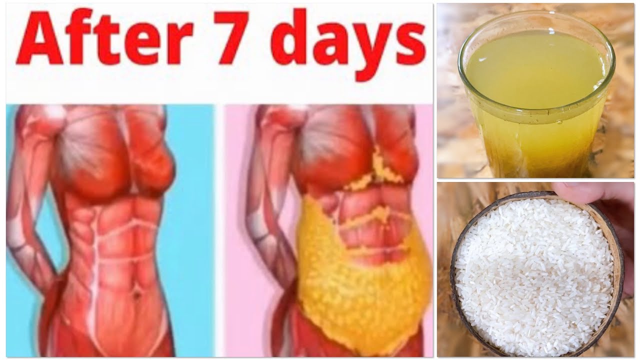 bedtime drink to lose belly fat overnight with Rice Turmeric Tea shark