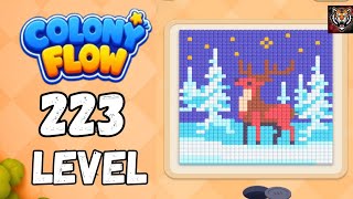 Colony flow Level 223 Walkthrough Solution