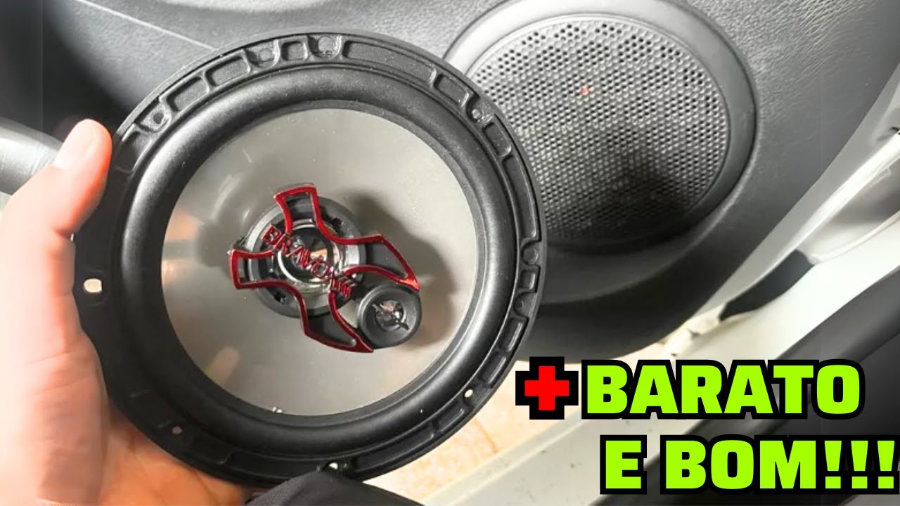 ⚠️o melhor e mais barato alto falante para usar na porta do seu carro ...