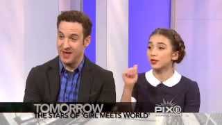 On tomorrow's PIX11 Morning News: The stars of GIRL MEETS WORLD!