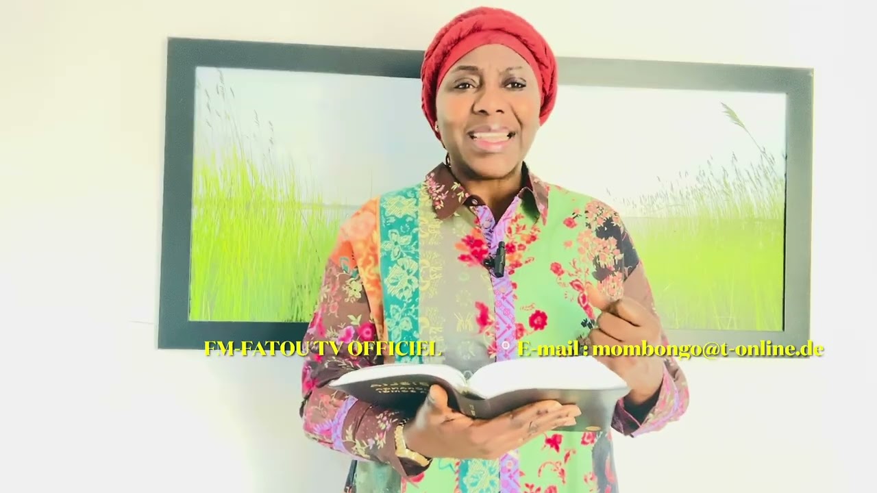 LA SOEUR FATOU-MOMBONGO ￼￼ exhortation sur l’accoutrement de Saül ￼#jesus #france #usa #belgique 