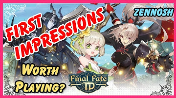 Final Fate TD First Impressions | Global Launch | Worth Playing?