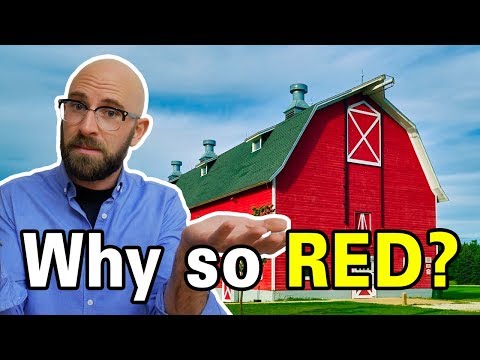 Why are Barns Traditionally Painted Red?